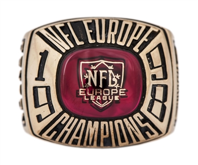 1998 Rhein Fire NFL Europe Championship Ring